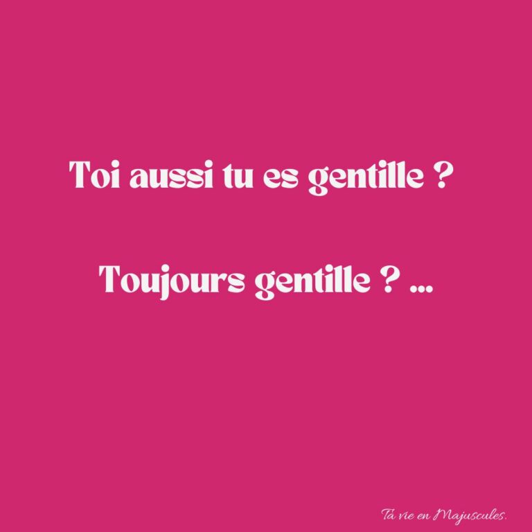 Hier, en accompagnement, une cliente me dit, presque à voix basse :« Je suis gentille. Toujours gentille. Et parfois… je me perds là-dedans. »